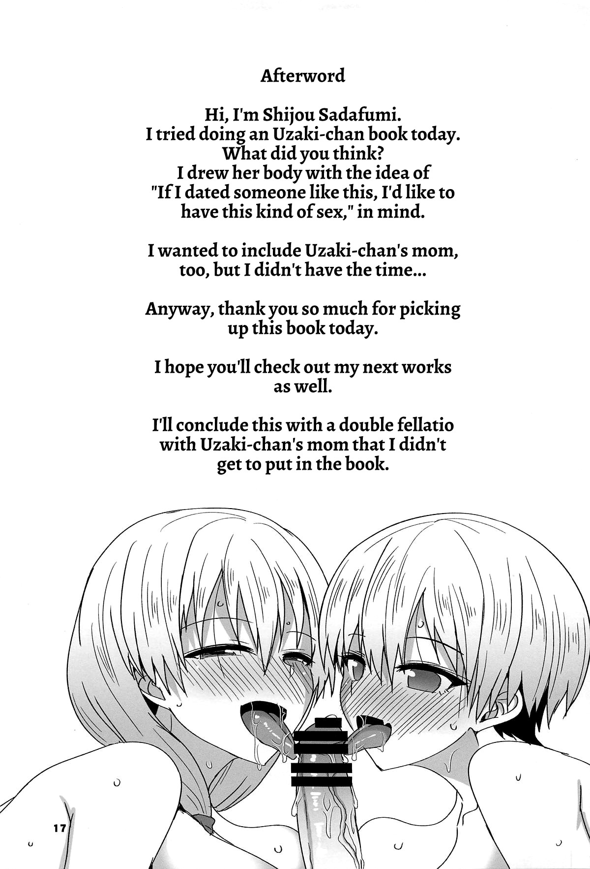 Hentai Manga Comic-I Want To Grope Uzaki-chan-Read-16